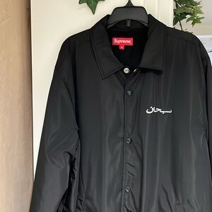SUPREME ARABIC LOGO JACKET